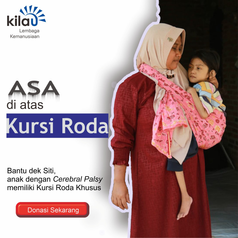 Kursi Roda untuk Siti