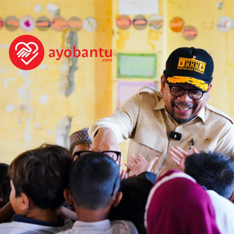 #AyoBantu Selembar Sepuluh Ribu, Sejuta Harapan untuk Mereka