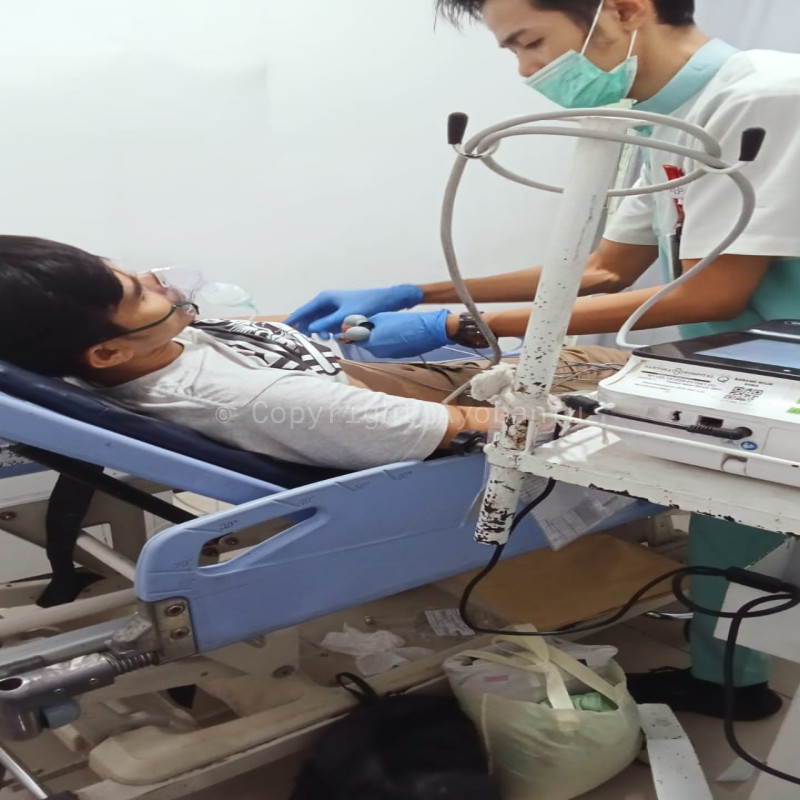 bantu ahmad sembuh dari sakit jantung dan sakit paru kronis