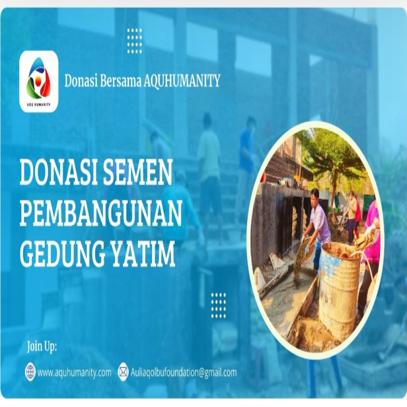 DONASI SEMEN UNTUK PEMBANGUNAN