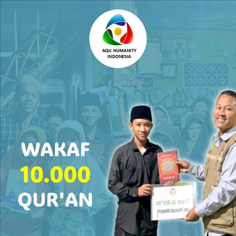 Wakaf 10.000 Al-Quran