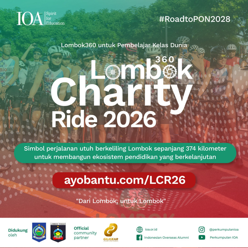 Lombok360 untuk Pembelajar Kelas Dunia
