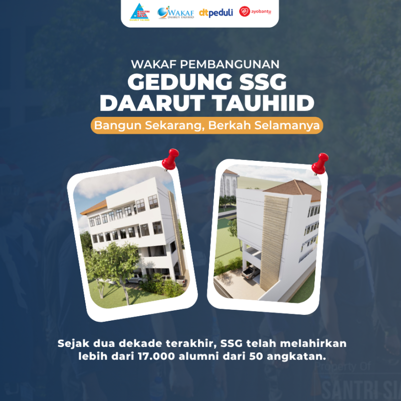 Wakaf Pembangunan Gedung SSG DT