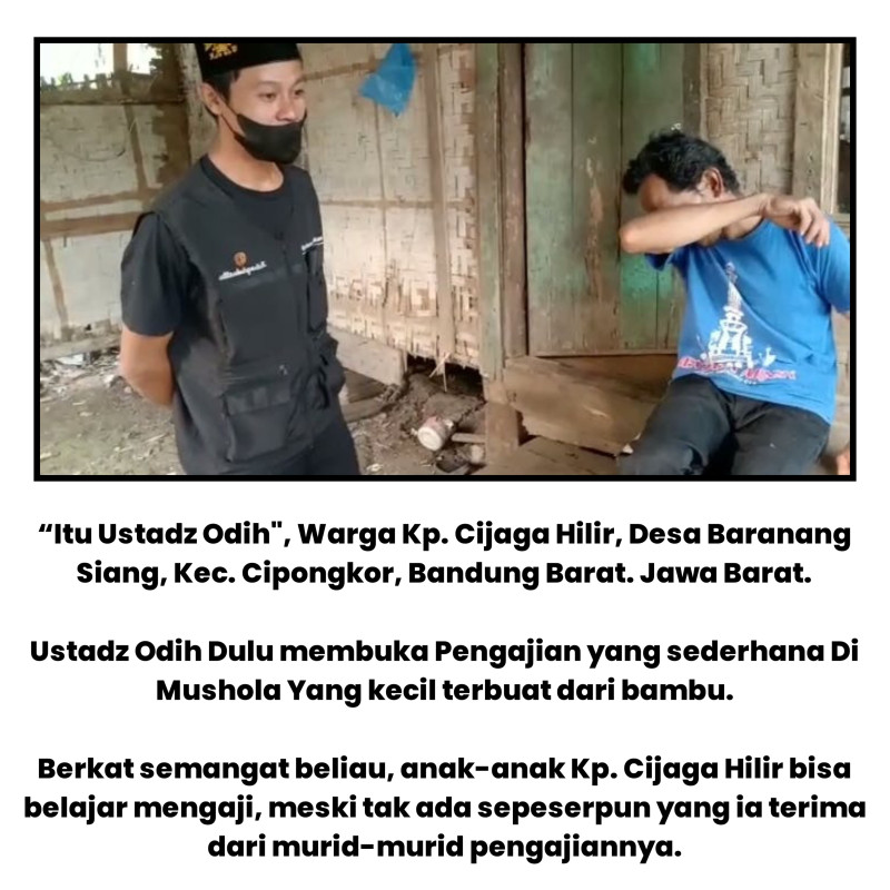 THR RAMADHAN UNTUK GURU NGAJI DIPEDALAMAN