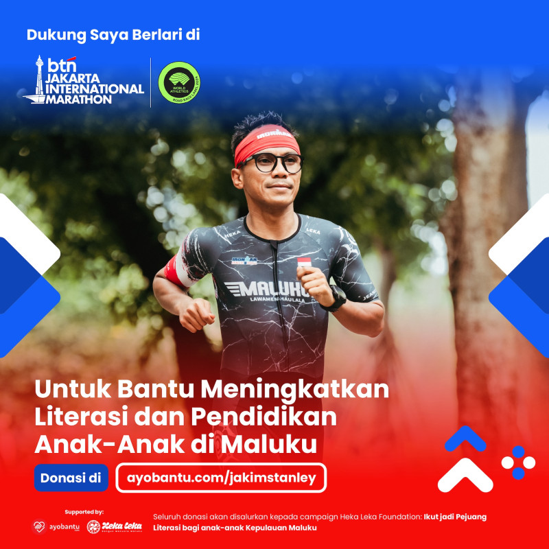 Run For Purpose Pendidikan Anak Anak Maluku - Stanley