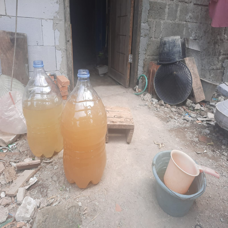 Warga Babakan Konsumsi Air Keruh Dan Berbau Amis