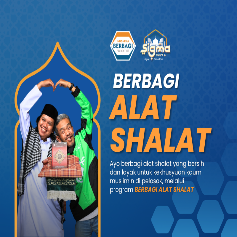 Berbagi Alat Shalat