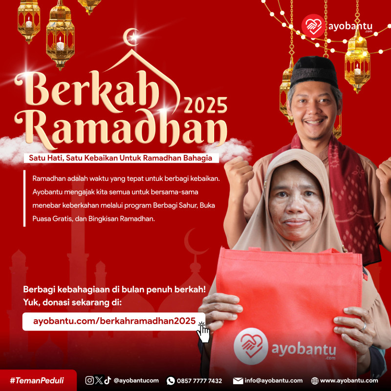 Satu Hati Satu Kebaikan untuk Ramadhan Bahagia bersama Ayobantu