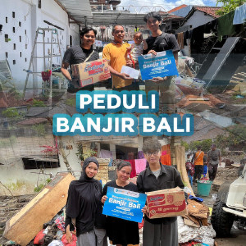 Bantu Korban Banjir Bali