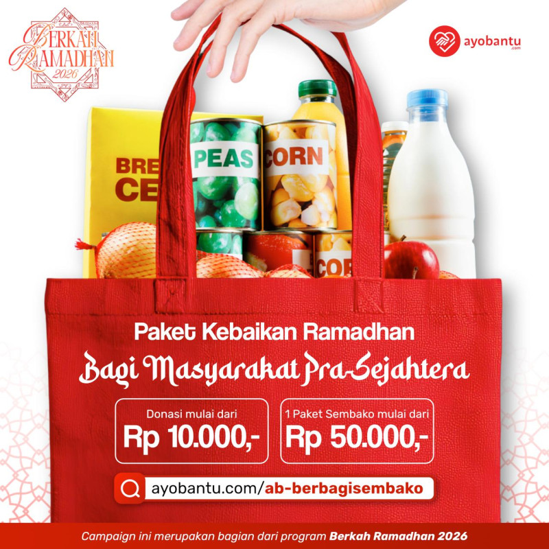 Paket Kebaikan Ramadhan bagi Masyarakat Pra-Sejahtera