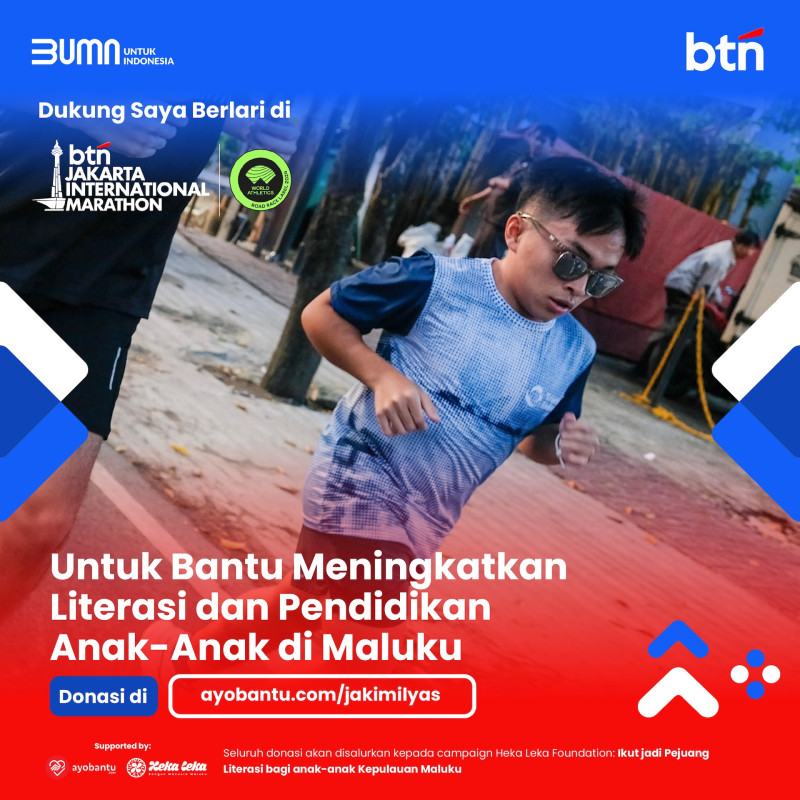 Run For Purpose Pendidikan Anak Anak Maluku - Ilyas