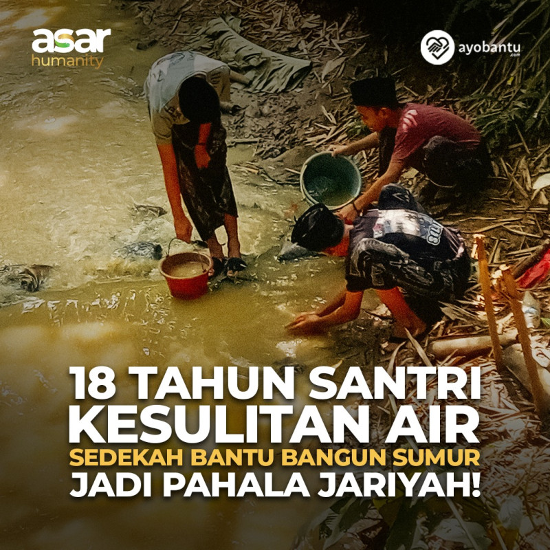 Support Pembangunan Sumur Santri Pelosok Negeri