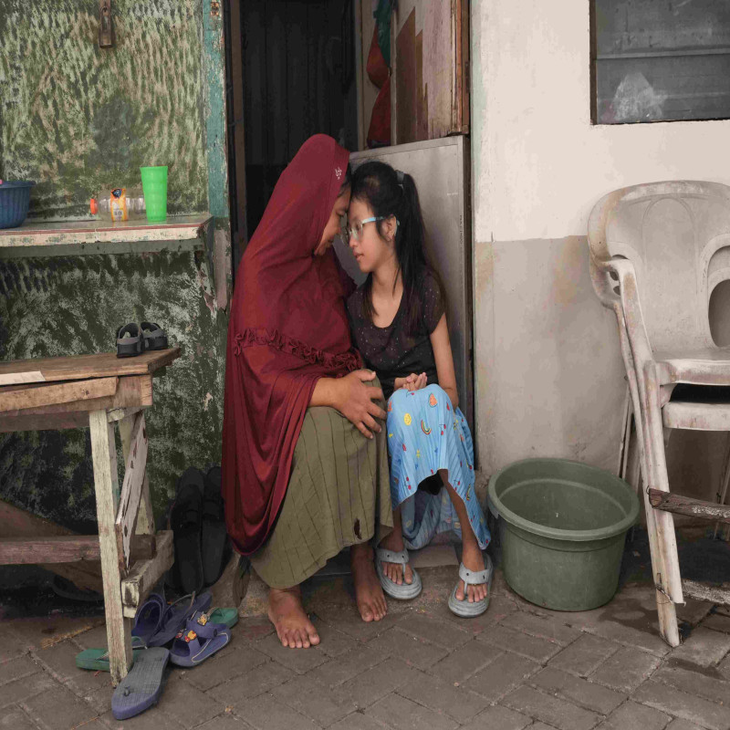 Ibu Tangguh Yang di Anugrahi Anak Yatim Istimewa