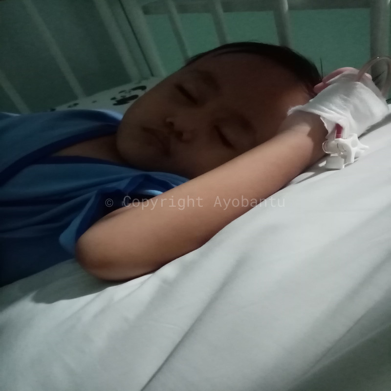 Lawan Jantung bocor untuk Alby