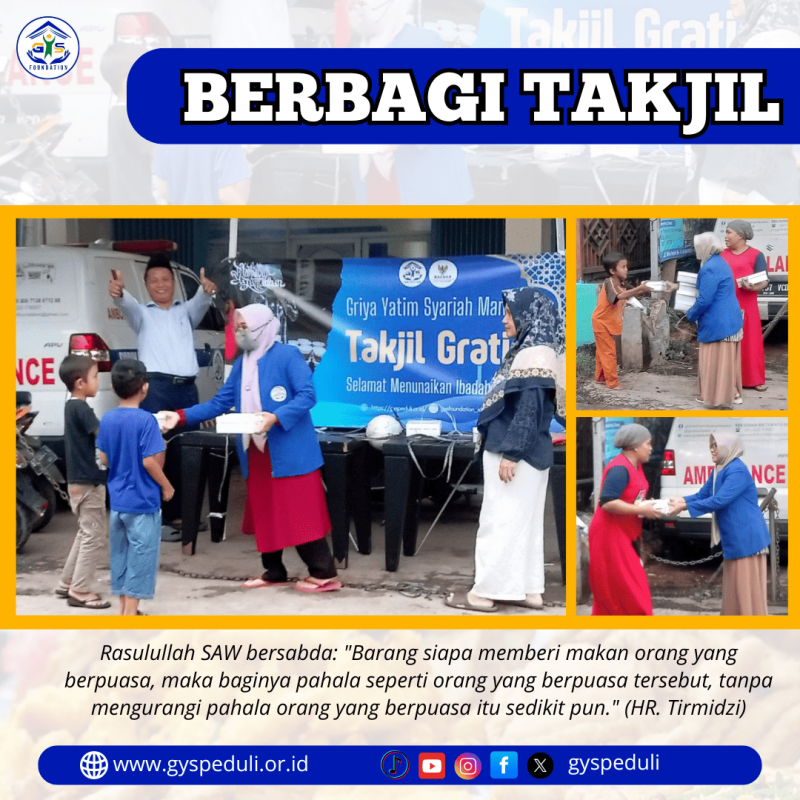 Berbagi Takjil Gratis
