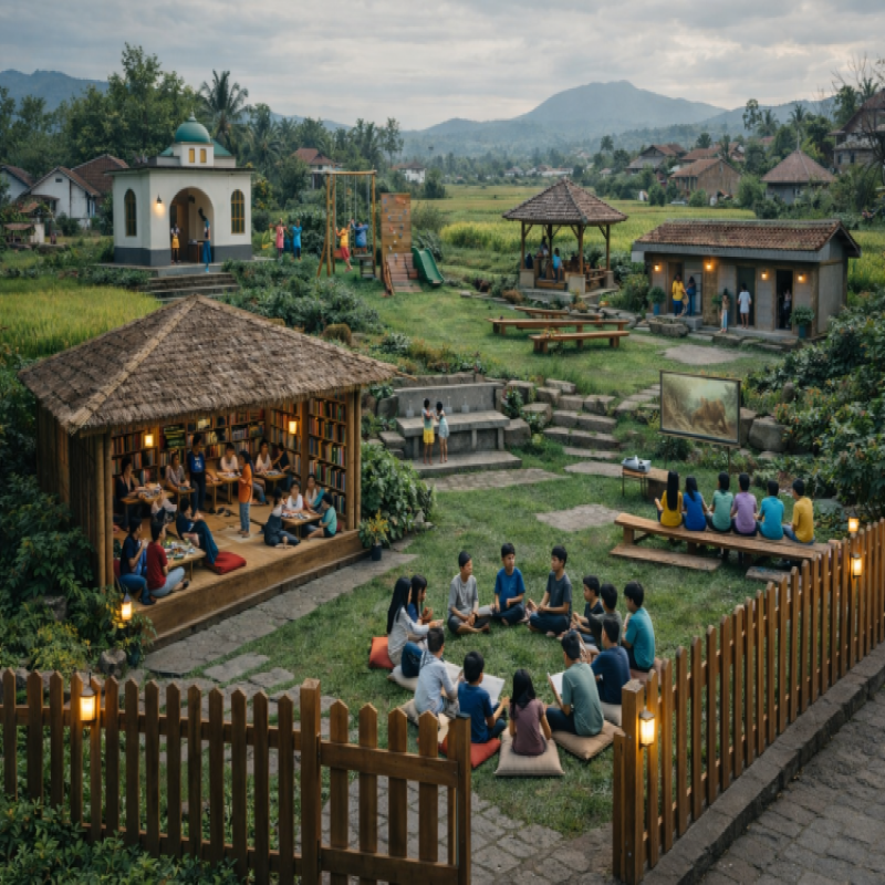 Taman Literasi Rakyat Aqraloka