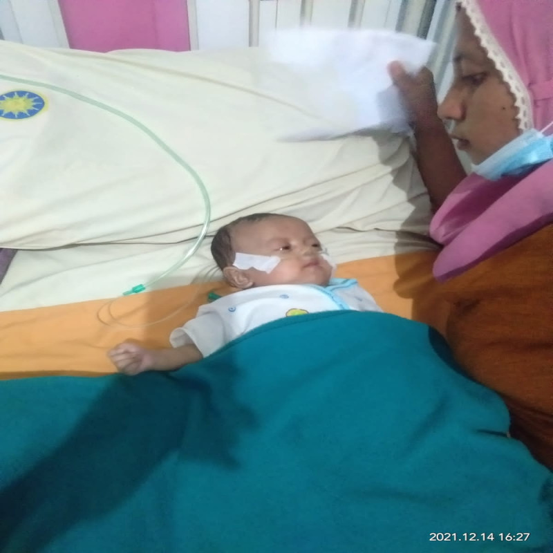 Bantu Abdullah, Bayi 4Th OPERASI PARU-PARU