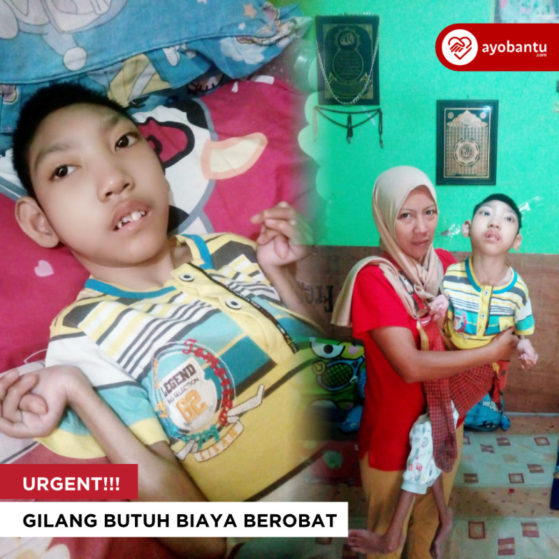 Urgent!! Gilang Butuh Biaya Berobat