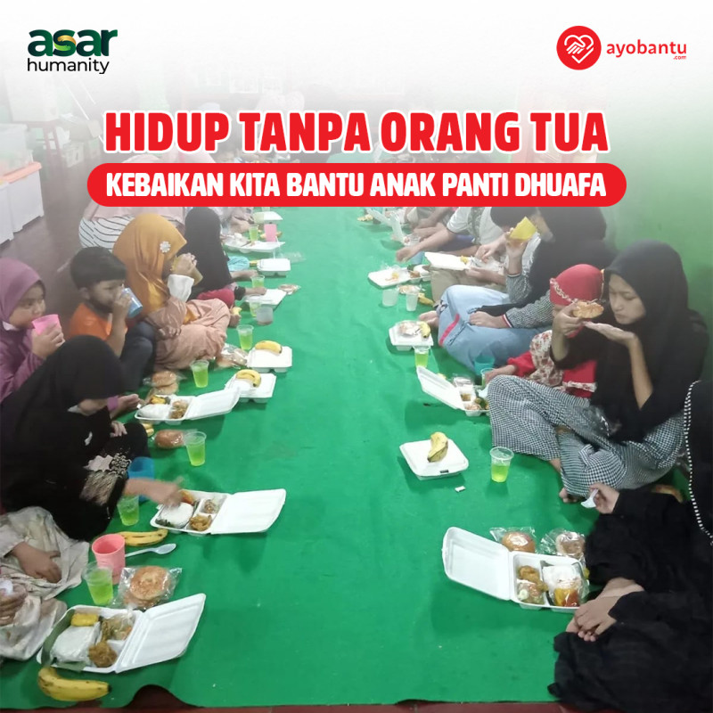 Bantu Anak-Anak Panti Tak Meringkuk Kelaparan