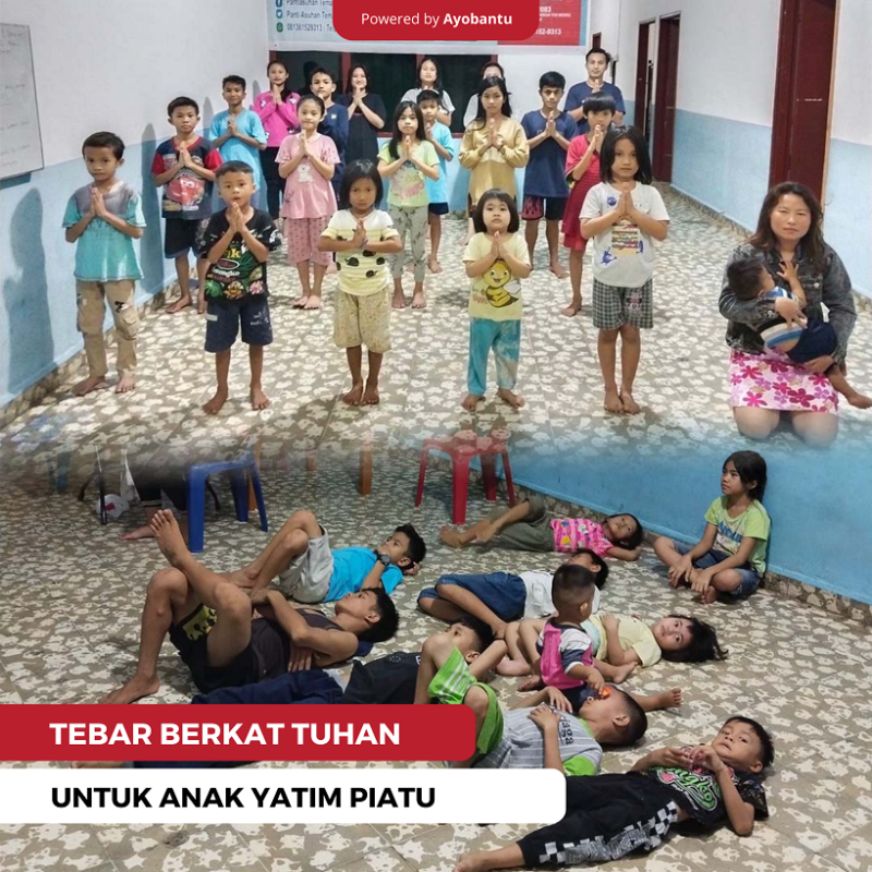 Tebar Berkat Tuhan Untuk Anak Yatim-piatu
