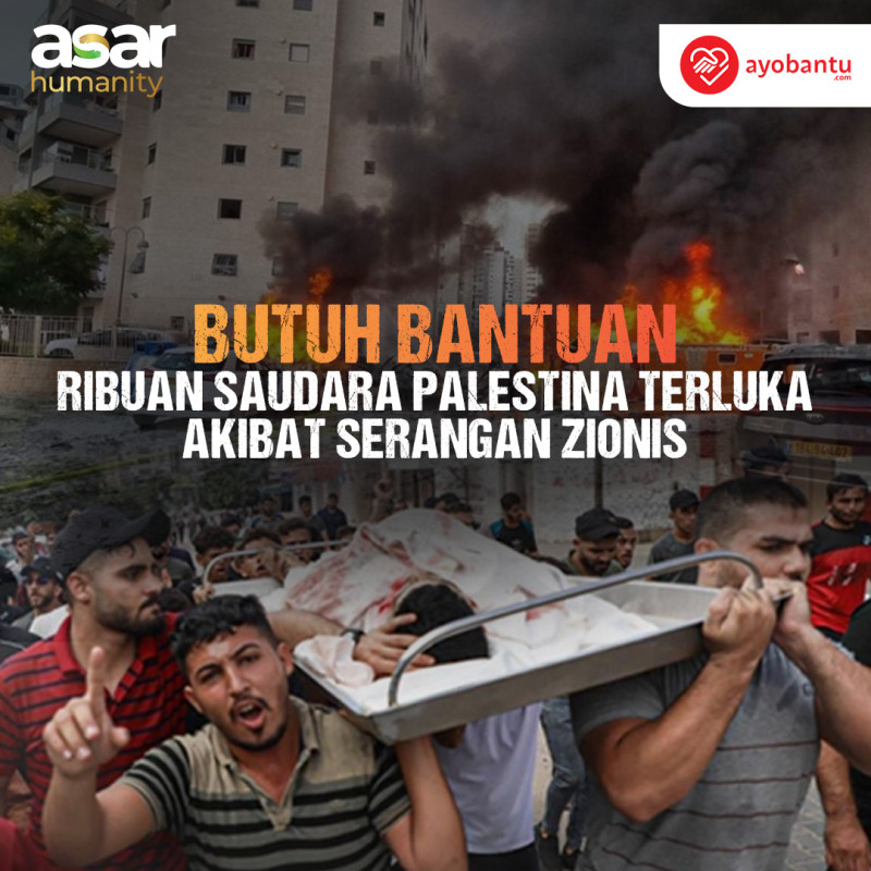 Darurat! Israel Kembali Serang Warga Palestina, Bantuamu Kuatkan Mereka