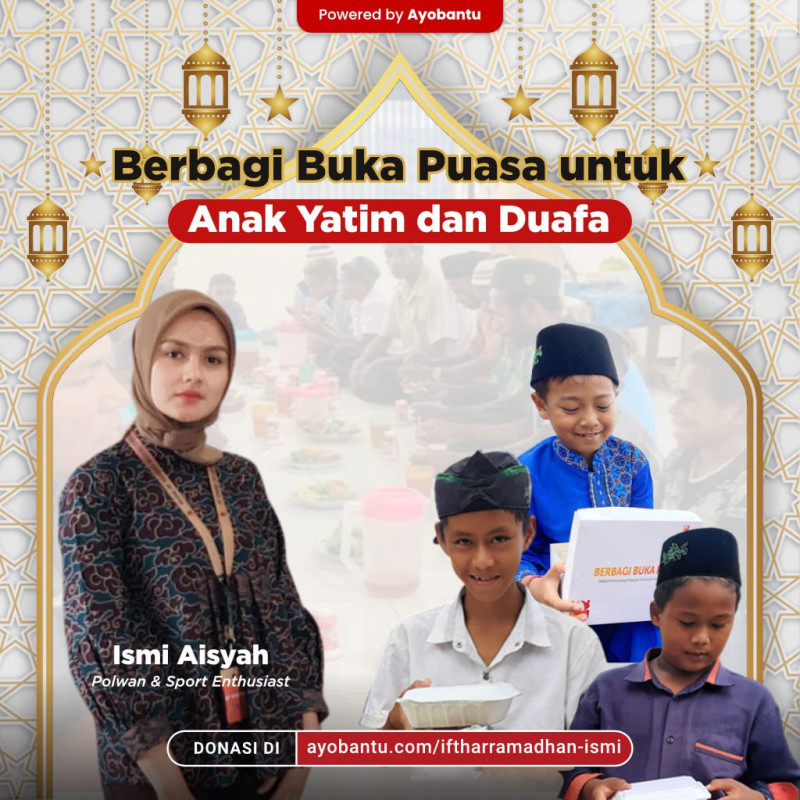 Tuntaskan Kelaparan, Berbagi Buka Puasa Gratis untuk Yatim & Dhuafa