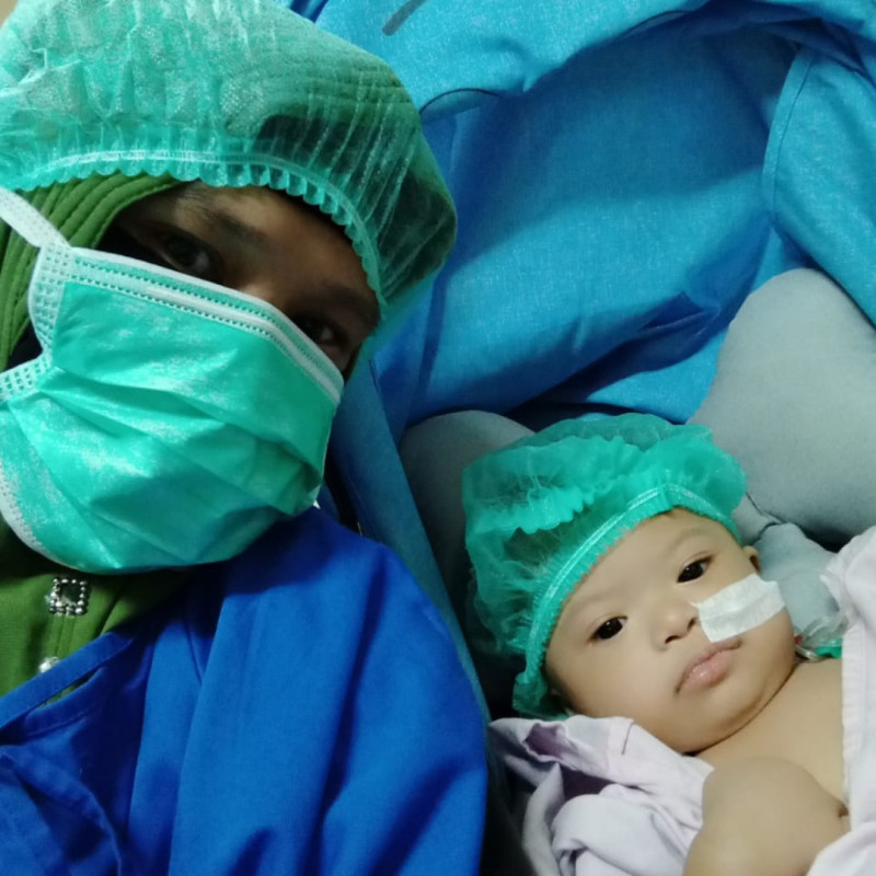 Berbagai Penyakit Bersarang di Tubuh Mungil Fatih
