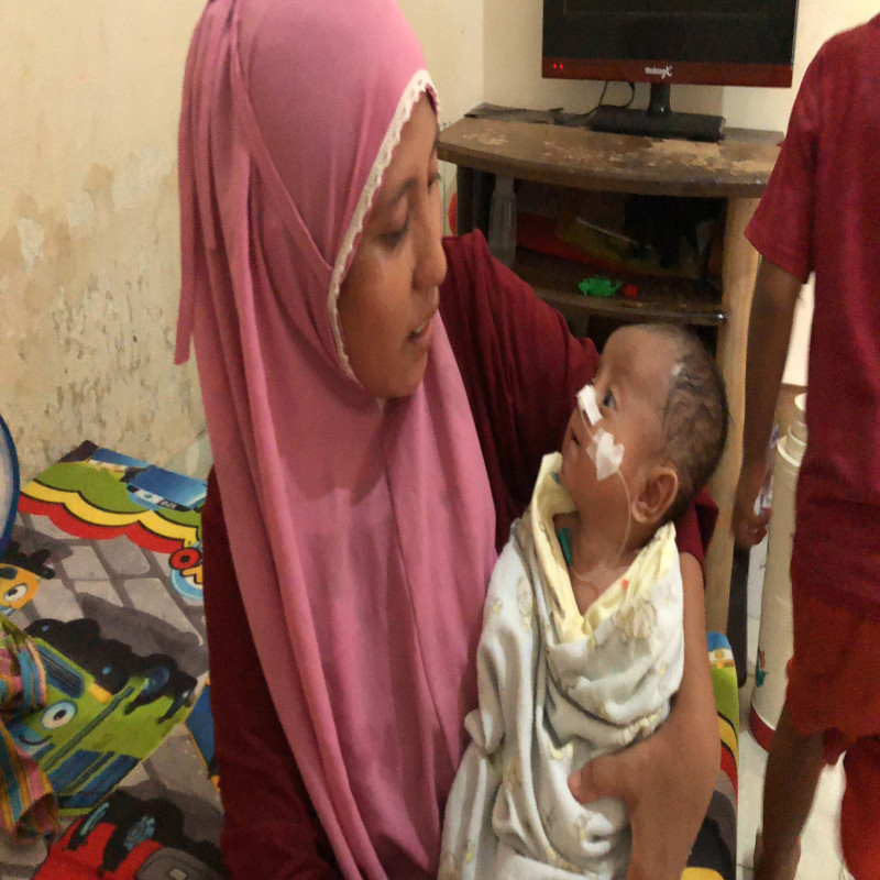 Bantu Abdullah, Bayi 4Th OPERASI PARU-PARU