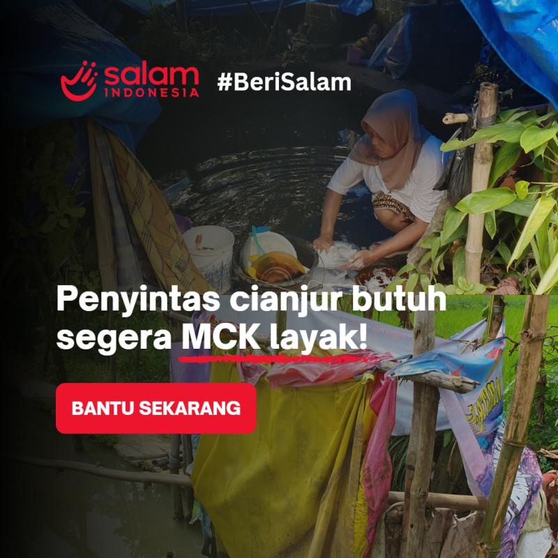 Penyintas Cianjur Butuh Segera MCK Layak