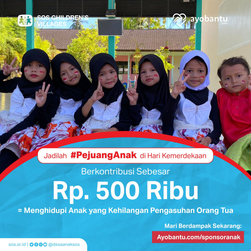 Kurang dari 1 menit, Aksi Sahabat Penuhi Kebutuhan Hidup Anak yang Kehilangan Pengasuhan