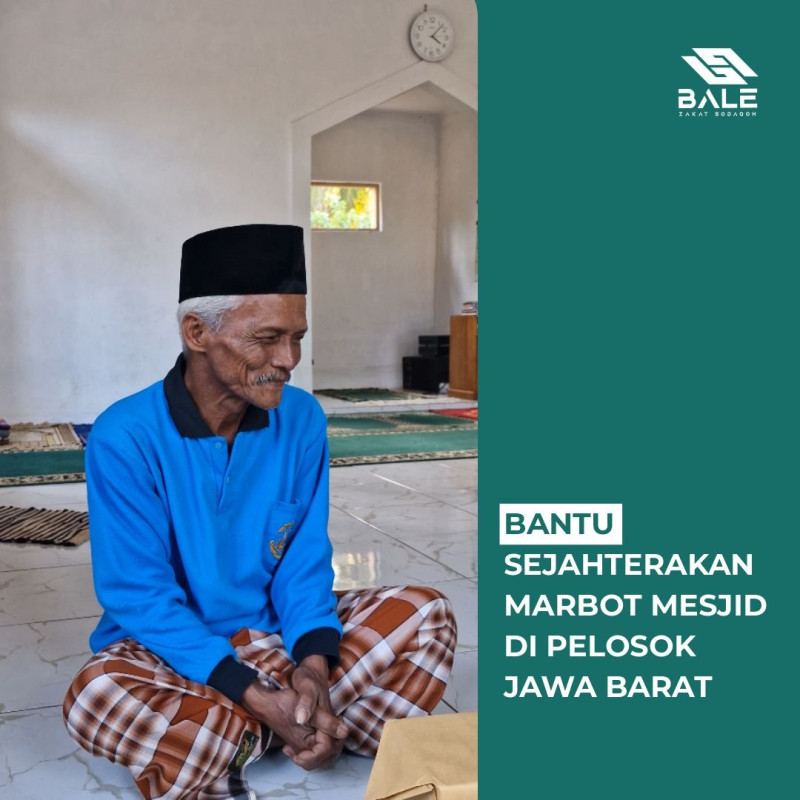 patungan untuk kesejahteraan marbot di pelosok jawa barat