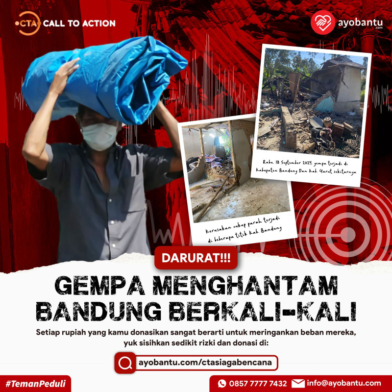 Darurat! Gempa Menghantam Berkali-Kali Kirim Bantuan Untuk Para Korban