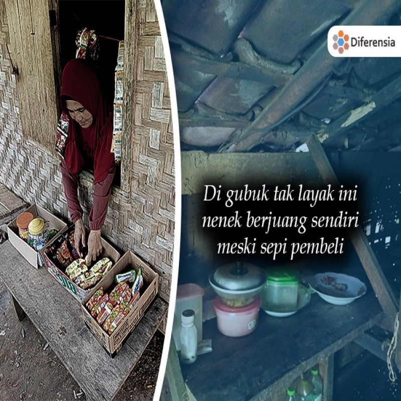 Berjuang Hidup Sendirian di Pelosok Sawah
