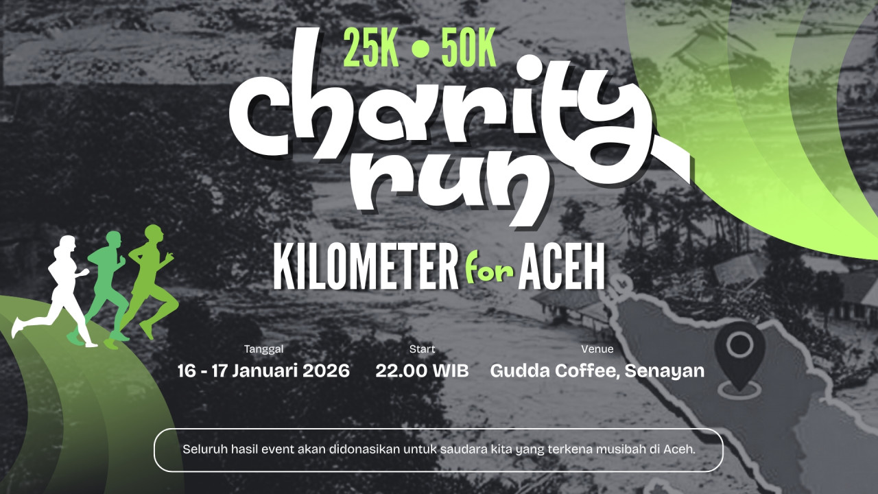 Charity Run KILOMETER FOR ACEH